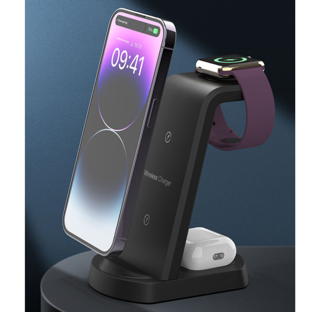 Spigen 3 In 1 Wireless Charger 3 in 1 Wireless charging Station (15 W)